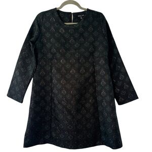 Sister Jane Baroque Long Sleeve Knee Length Dress Size Medium